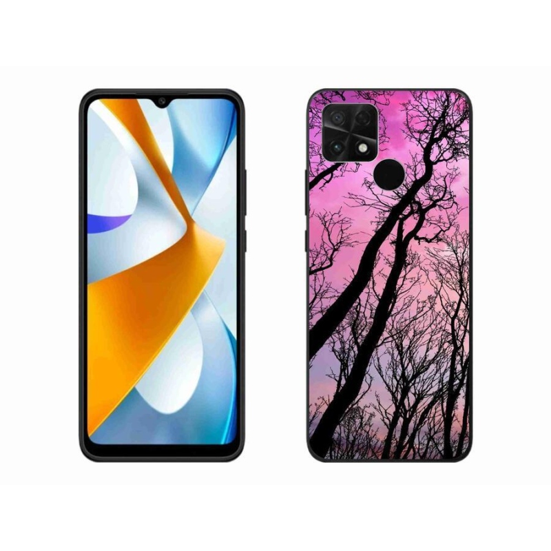 Gél tok mmCase a Xiaomi Poco C40 készülékhez - kidőlt fák