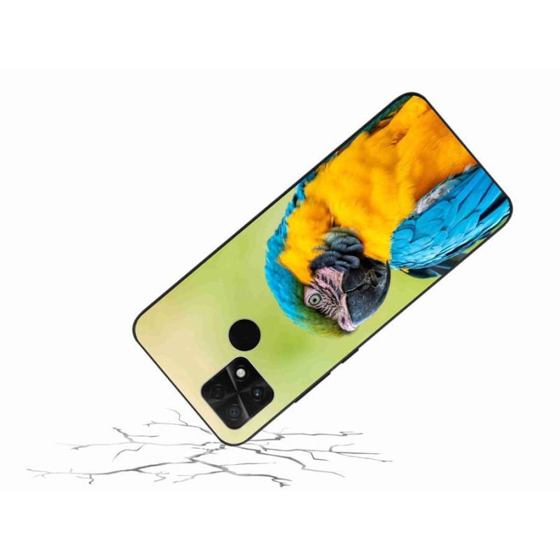 Gél tok mmCase a Xiaomi Poco C40 készülékhez - parrot ara 2