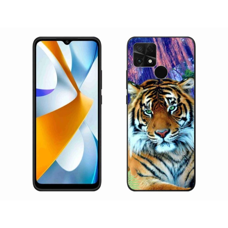 Gél tok mmCase a Xiaomi Poco C40 készülékhez - tigris