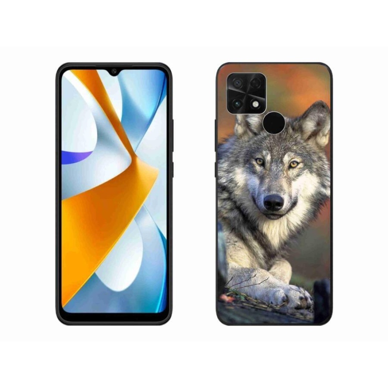 Gél tok mmCase a Xiaomi Poco C40 készülékhez - farkas