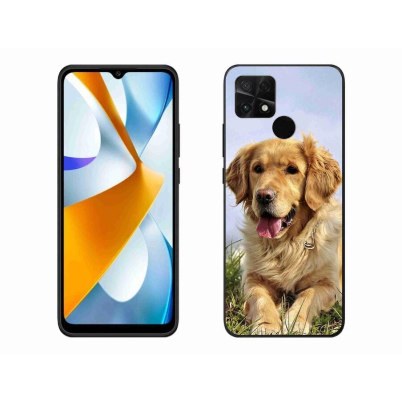 Gél tok mmCase a Xiaomi Poco C40 készülékhez - arany retriever