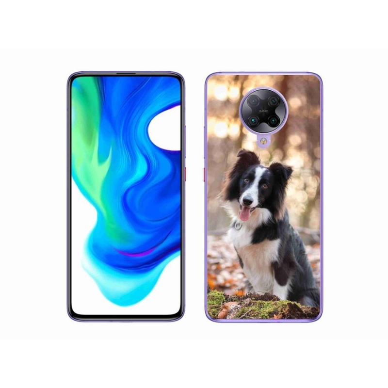 Gél tok mmCase a Xiaomi Poco F2 Pro számára - border colie 1