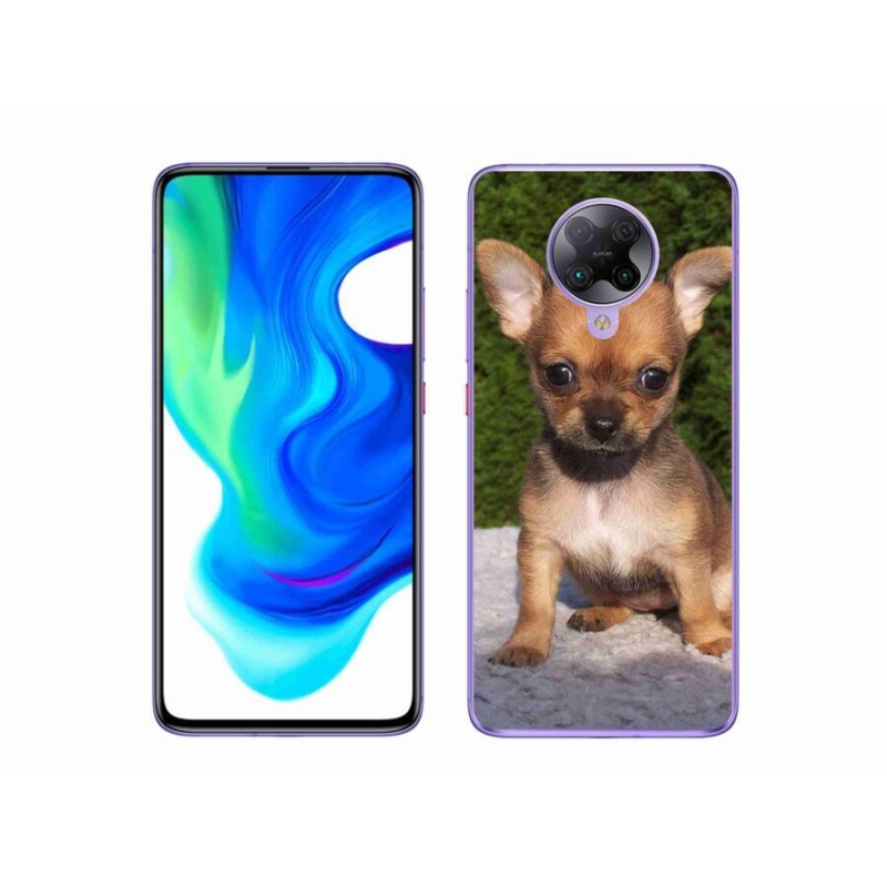 Gél tok mmCase a Xiaomi Poco F2 Pro számára - chihuahua 3