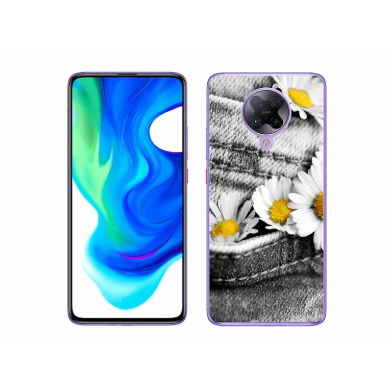 Gél tok mmCase a Xiaomi Poco F2 Pro készülékhez - margaréták