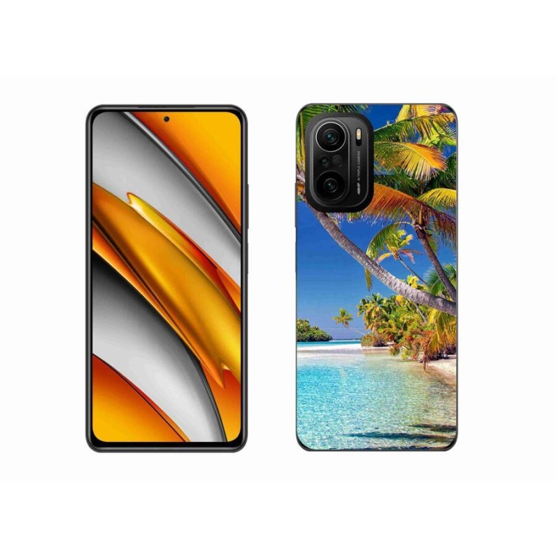 Gél tok mmCase a Xiaomi Poco F3 készülékhez - tengerparton