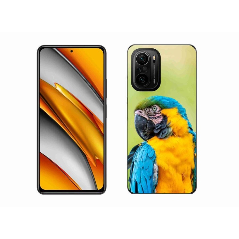 Gél tok mmCase a Xiaomi Poco F3 készülékhez - parrot ara 2