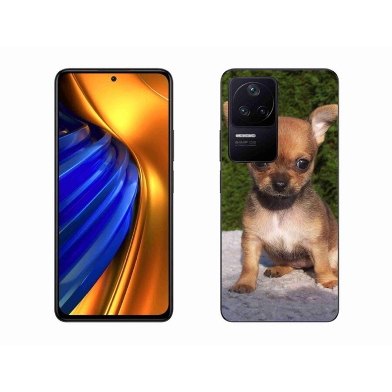 Gél tok mmCase a Xiaomi Poco F4-hez - chihuahua 3