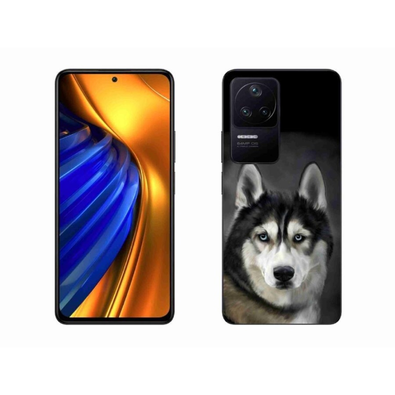 Gél tok mmCase a Xiaomi Poco F4-hez - husky