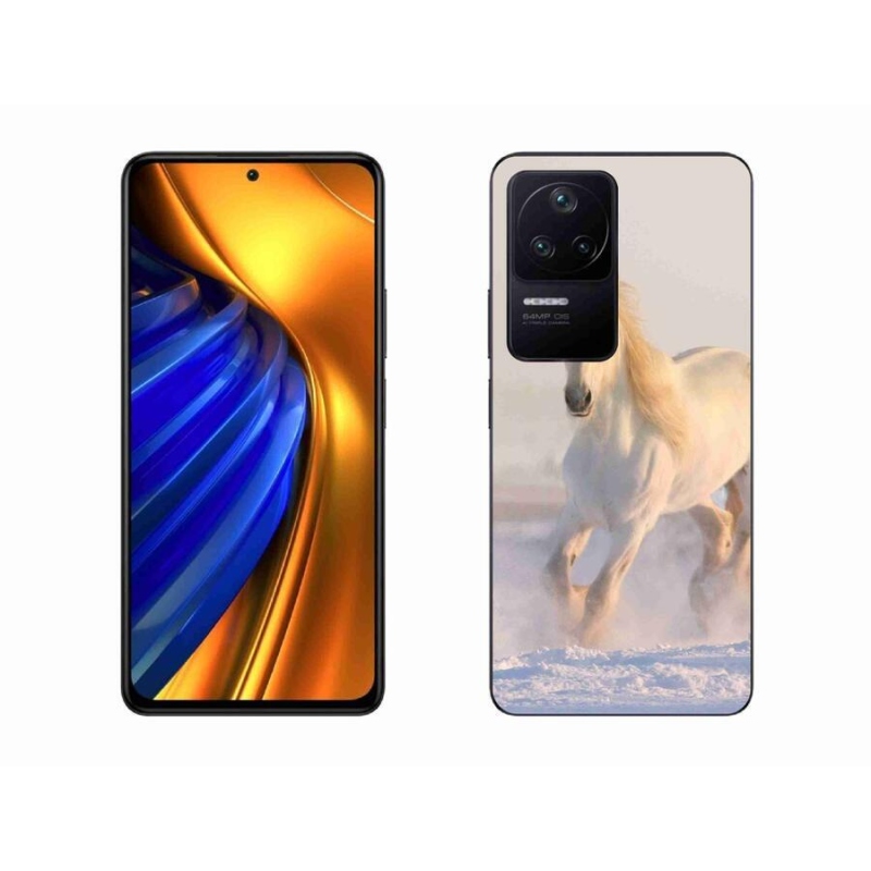 Gél tok mmCase a Xiaomi Poco F4-hez - ló a hóban