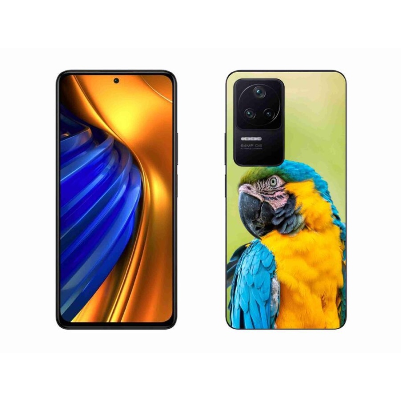 Gél tok mmCase a Xiaomi Poco F4 készülékhez - parrot ara 2