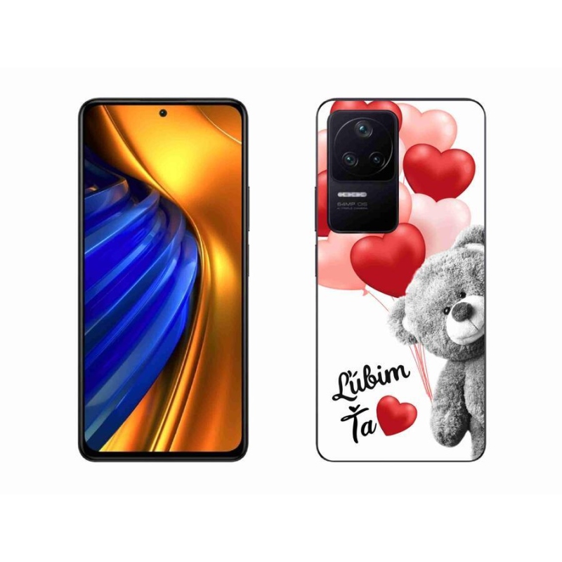 Gél tok mmCase a Xiaomi Poco F4-hez - I love you en