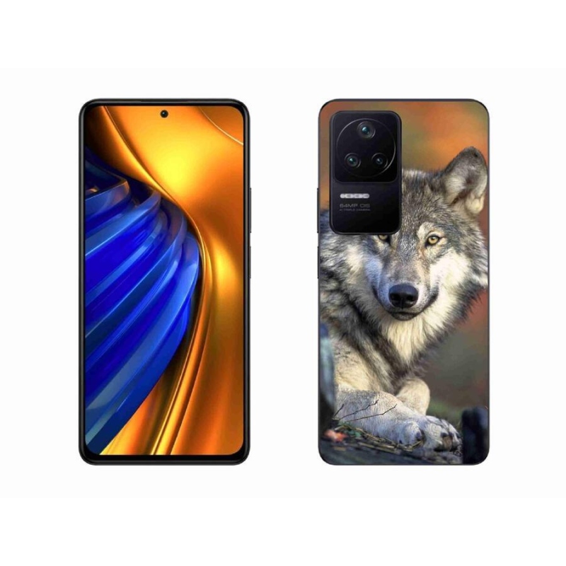 Gél tok mmCase a Xiaomi Poco F4 készülékhez - farkas