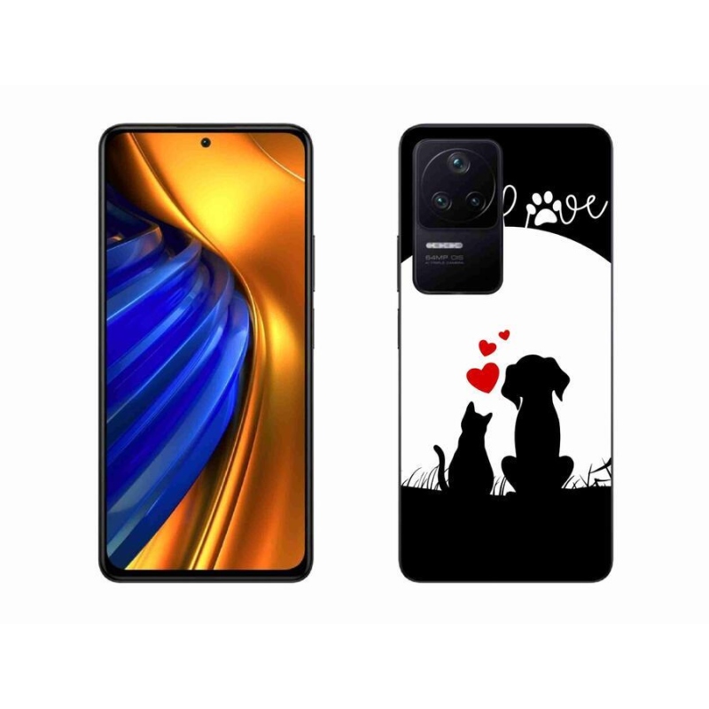 Gél tok mmCase a Xiaomi Poco F4-hez - állatszerelem