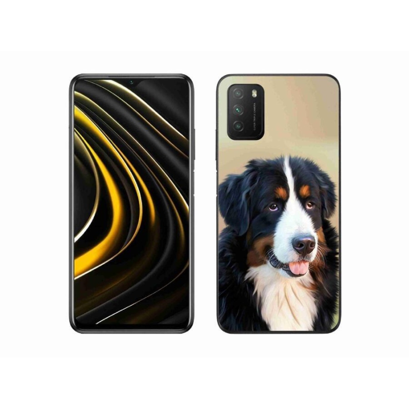 Gél tok mmCase a Xiaomi Poco M3 készülékhez - Berni hegyi kutya
