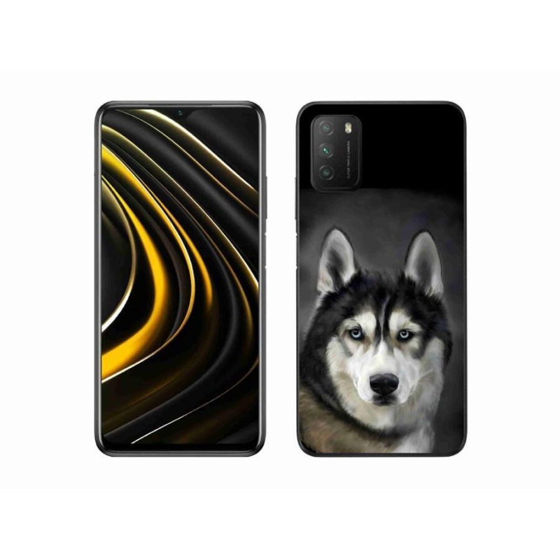 Gél tok mmCase a Xiaomi Poco M3-hoz - husky