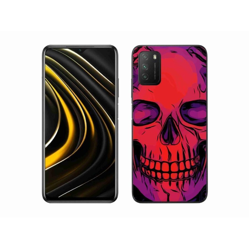 Gél tok mmCase a Xiaomi Poco M3-hoz - koponya