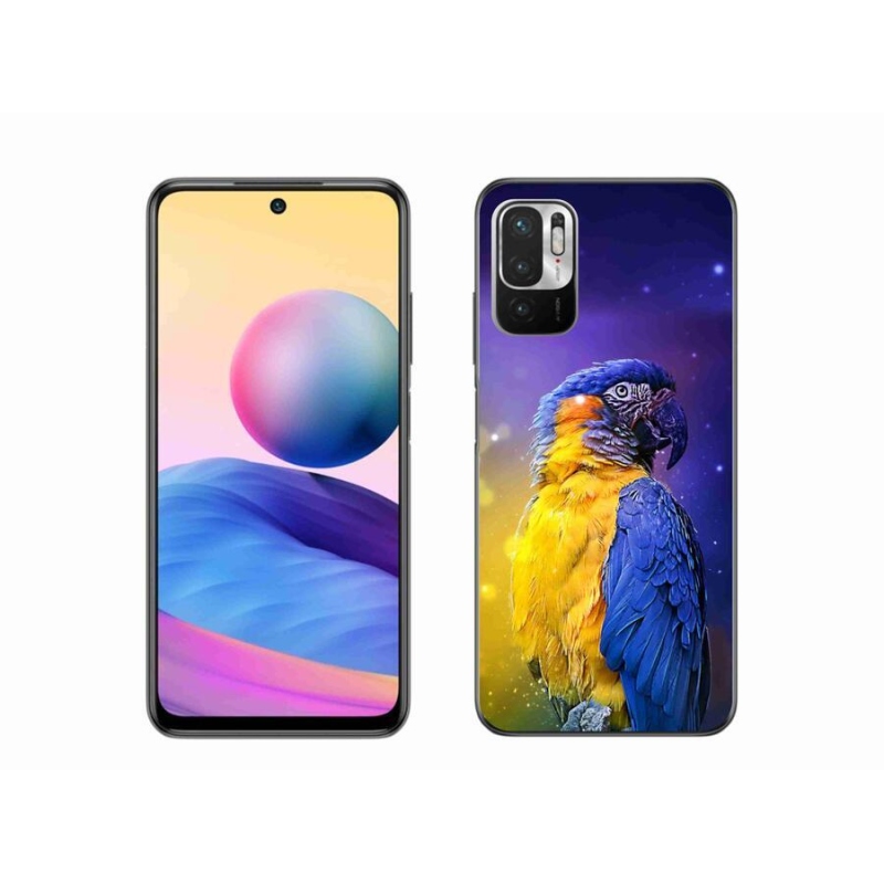 Gél tok mmCase a Xiaomi Poco M3 Pro/5G készülékhez - papagáj ara 1