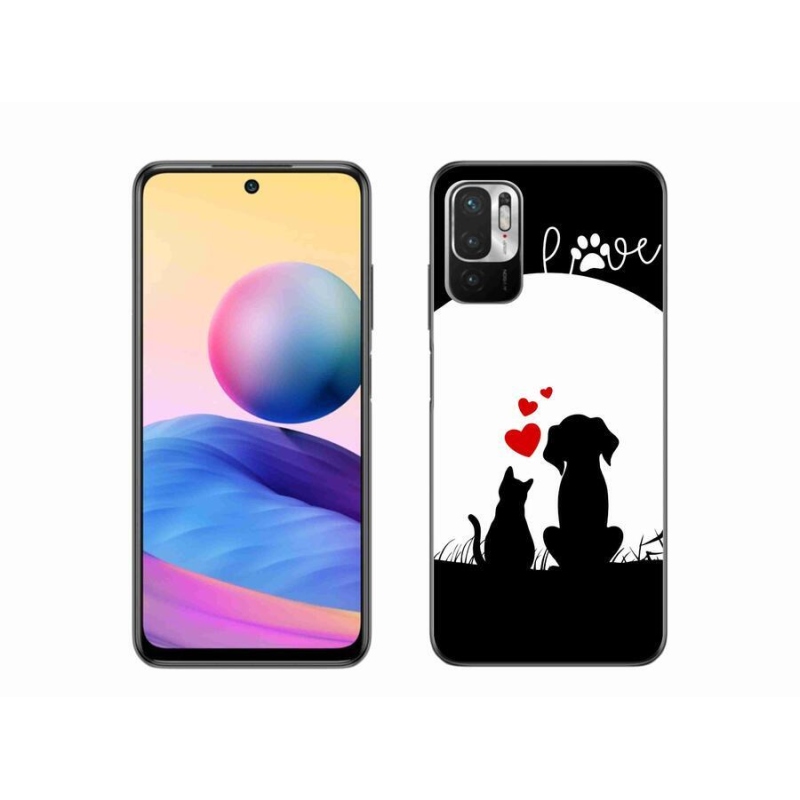 Gél tok mmCase a Xiaomi Poco M3 Pro/5G számára - állati szeretet