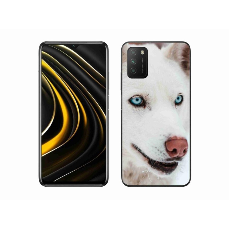 Gél tok mmCase a Xiaomi Poco M3-hoz - a kutya nézete