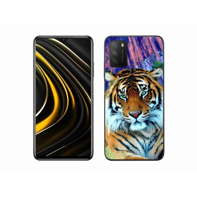Gél tok mmCase a Xiaomi Poco M3 készülékhez - tigris