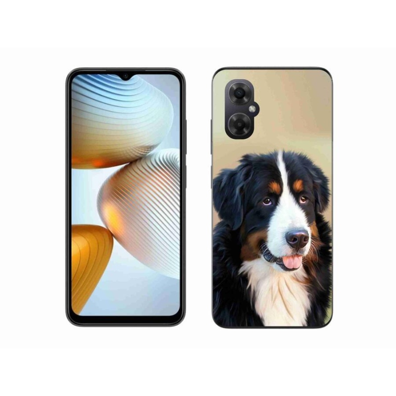 Gél tok mmCase a Xiaomi Poco M4 5G készülékhez - Berni hegyi kutya