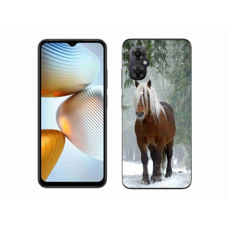 Gél tok mmCase a Xiaomi Poco M4 5G számára - ló az erdőben