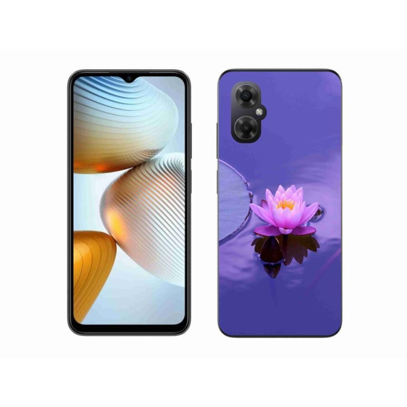 Gél tok mmCase a Xiaomi Poco M4 5G-hez - virág a vízen