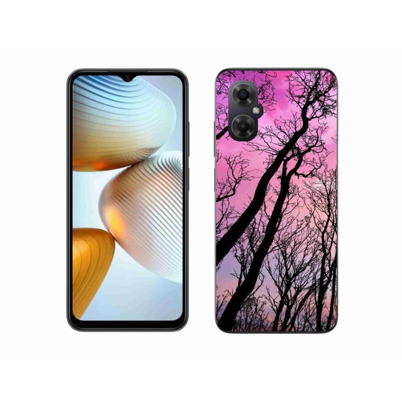 Gél tok mmCase a Xiaomi Poco M4 5G számára - kidőlt fák