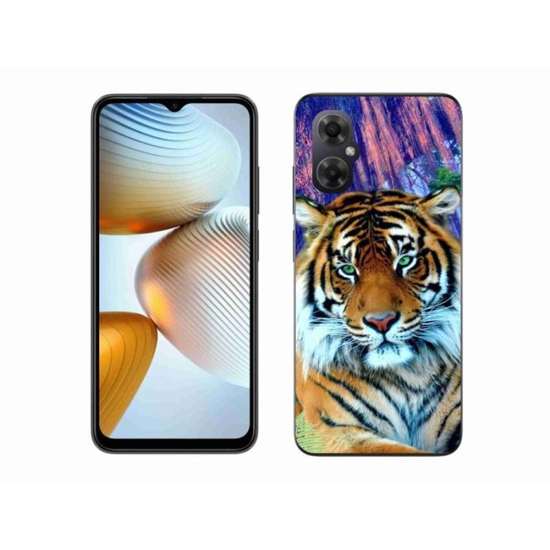 Gél tok mmCase a Xiaomi Poco M4 5G-hez - tigris