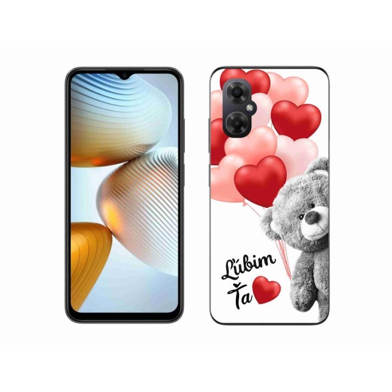 Gél tok mmCase a Xiaomi Poco M4 5G-hez - I love you en