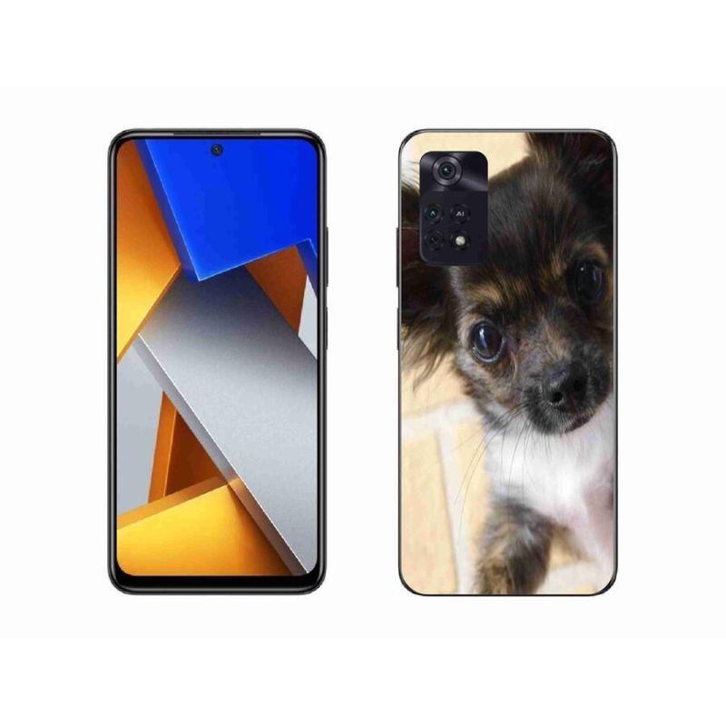 Gél tok mmCase a Xiaomi Poco M4 Pro 4G-hez - chihuahua 2