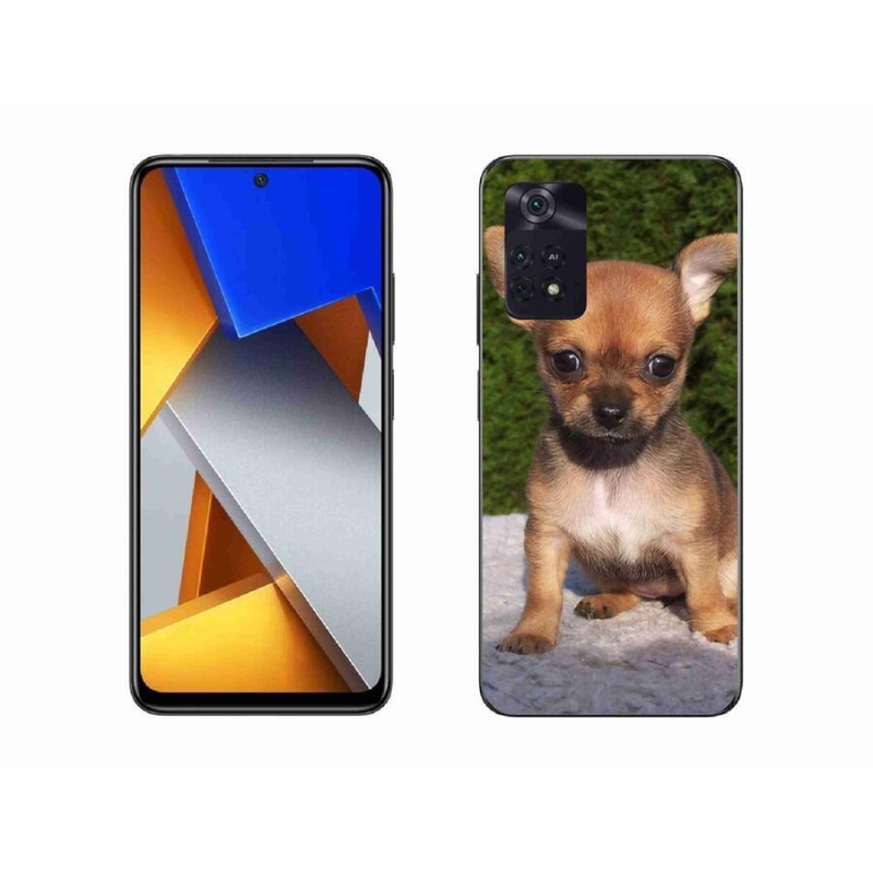 Gél tok mmCase a Xiaomi Poco M4 Pro 4G-hez - chihuahua 3