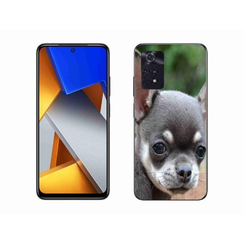 Gél tok mmCase a Xiaomi Poco M4 Pro 4G-hez - chihuahua