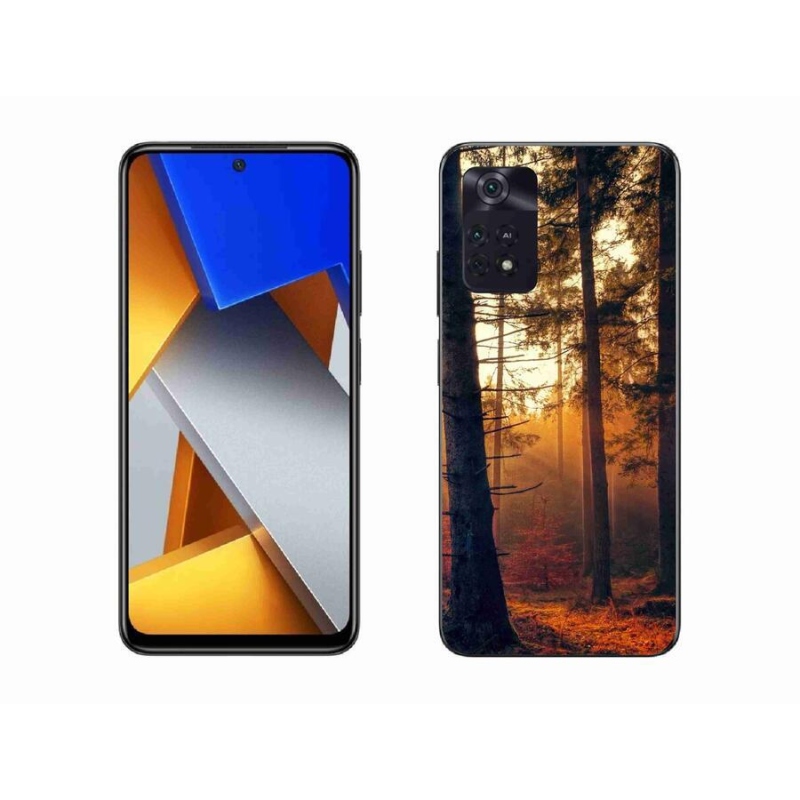 Gél tok mmCase a Xiaomi Poco M4 Pro 4G-hez - erdő