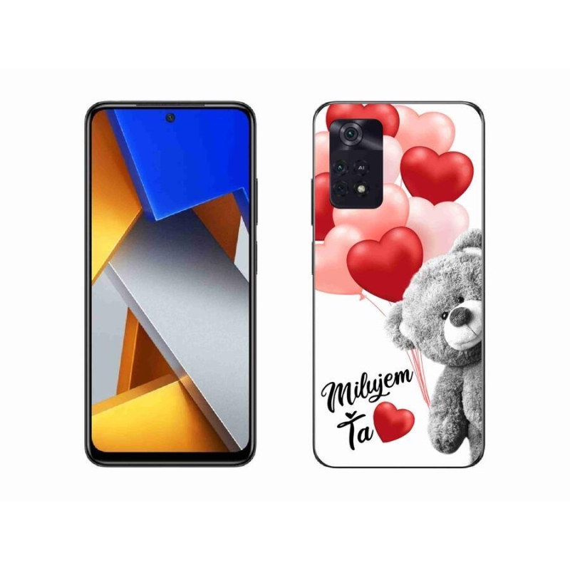 Gél tok mmCase a Xiaomi Poco M4 Pro 4G-hez - I love you