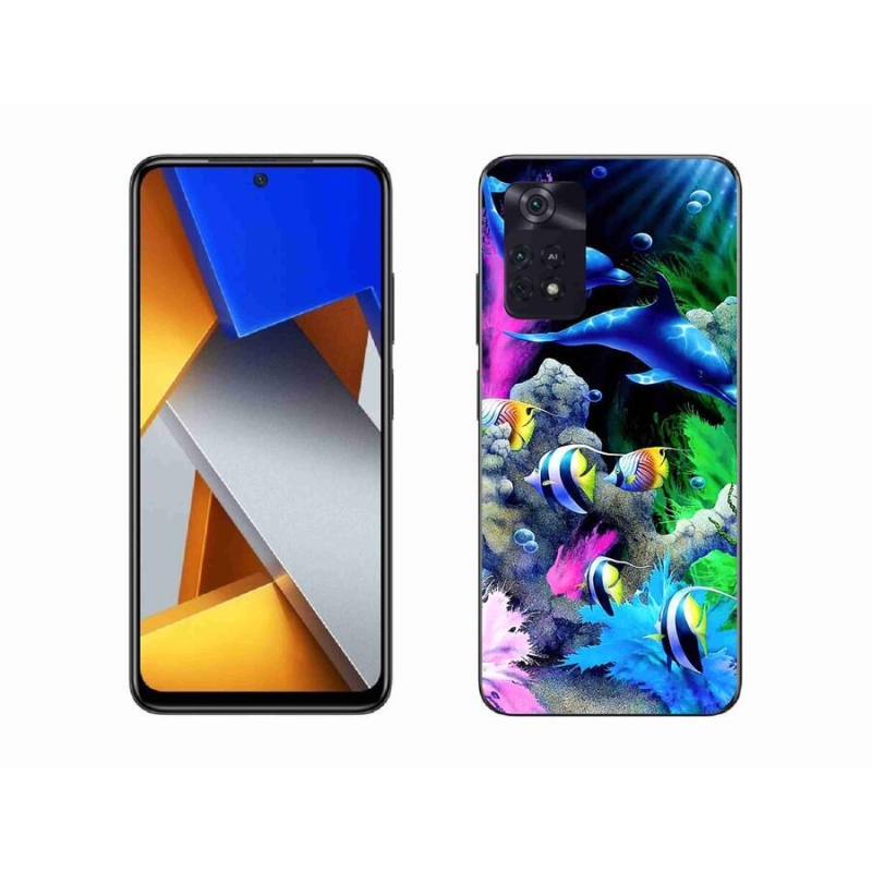 Gél tok mmCase a Xiaomi Poco M4 Pro 4G készülékhez - Sea World