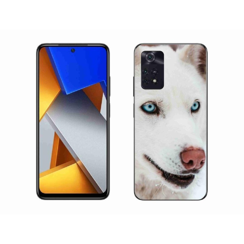 Gél tok mmCase a Xiaomi Poco M4 Pro 4G-hez - kutyaszemmel nézve