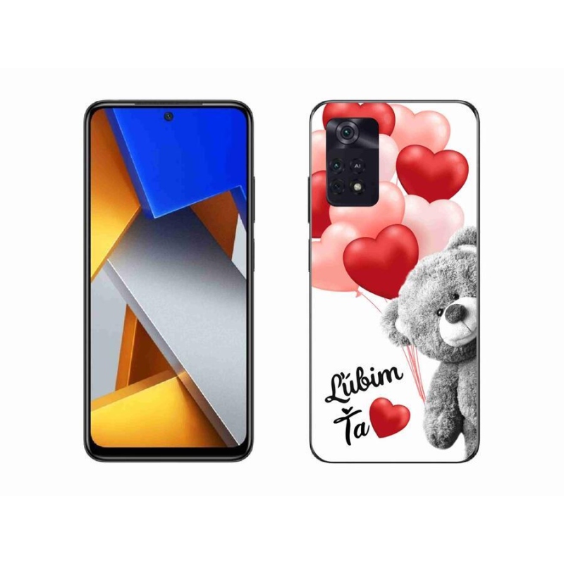 Gél tok mmCase a Xiaomi Poco M4 Pro 4G-hez - I love you en