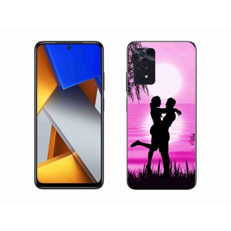 Gél tok mmCase a Xiaomi Poco M4 Pro 4G-hez - naplemente