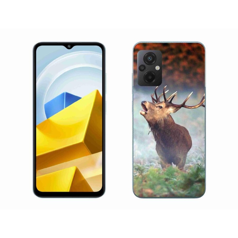 Gél tok mmCase a Xiaomi Poco M5 4G készülékhez - szarvas 2