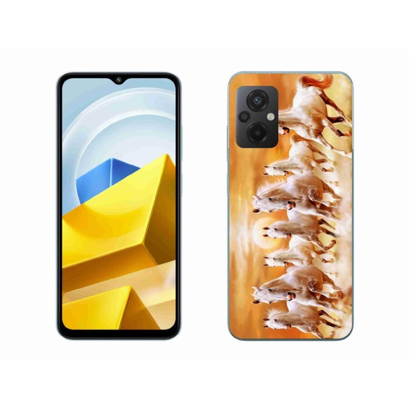 Gél tok mmCase a Xiaomi Poco M5 4G-hez - lovak 2