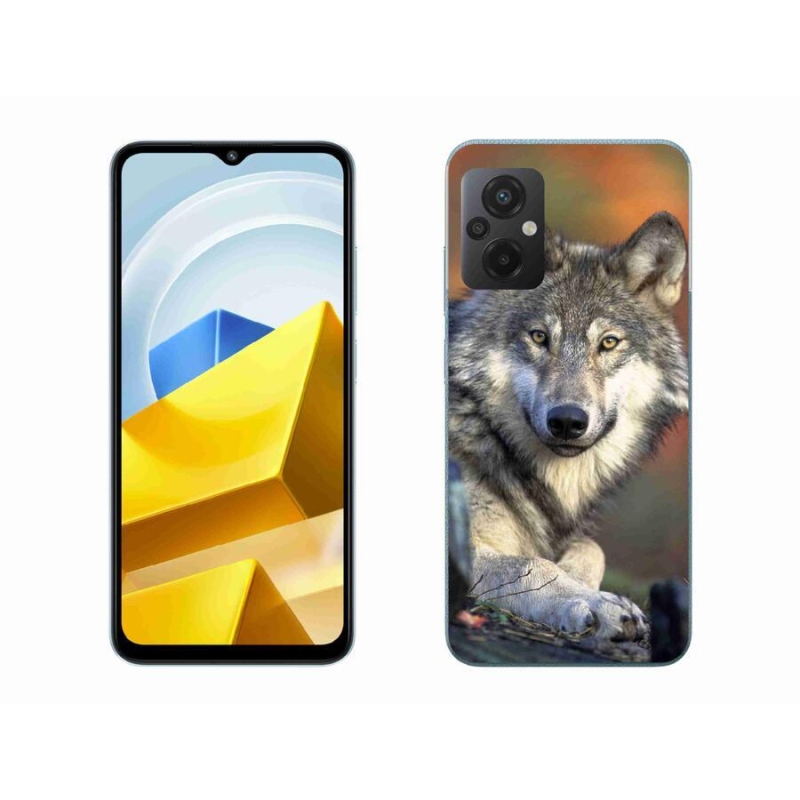 Gél tok mmCase a Xiaomi Poco M5 4G készülékhez - farkas