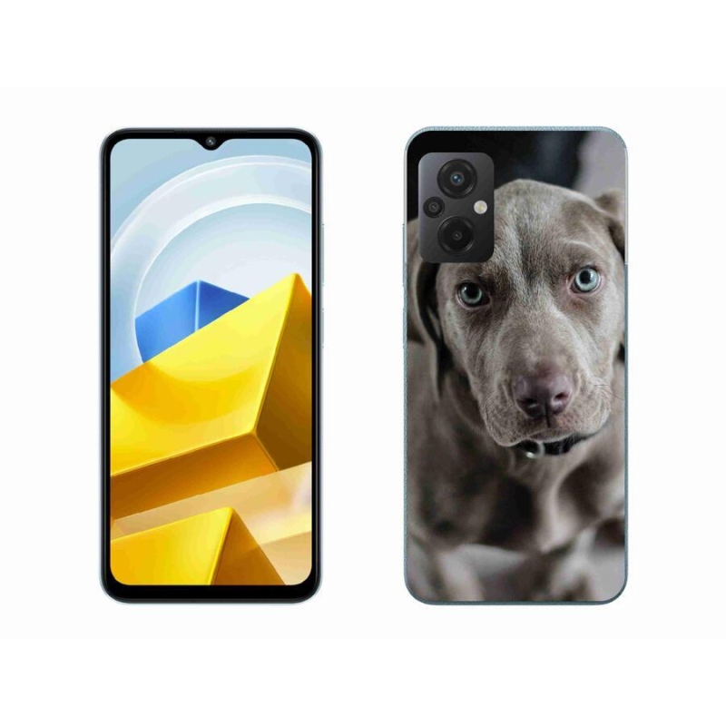 Gél tok mmCase for Xiaomi Poco M5 4G - výmarský ohař