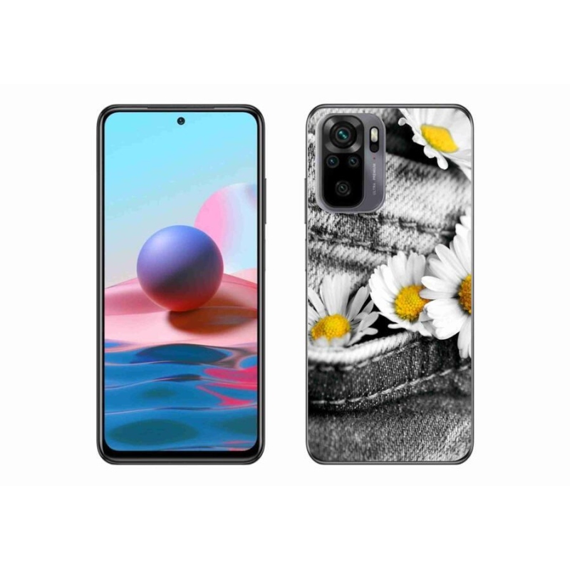 Gél tok mmCase a Xiaomi Poco M5s készülékhez - százszorszépek