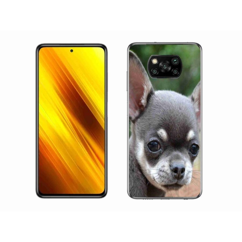 Gél tok mmCase a Xiaomi Poco X3-hoz - chihuahua