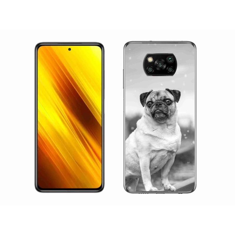 Gél tok mmCase a Xiaomi Poco X3 készülékhez - mopsz
