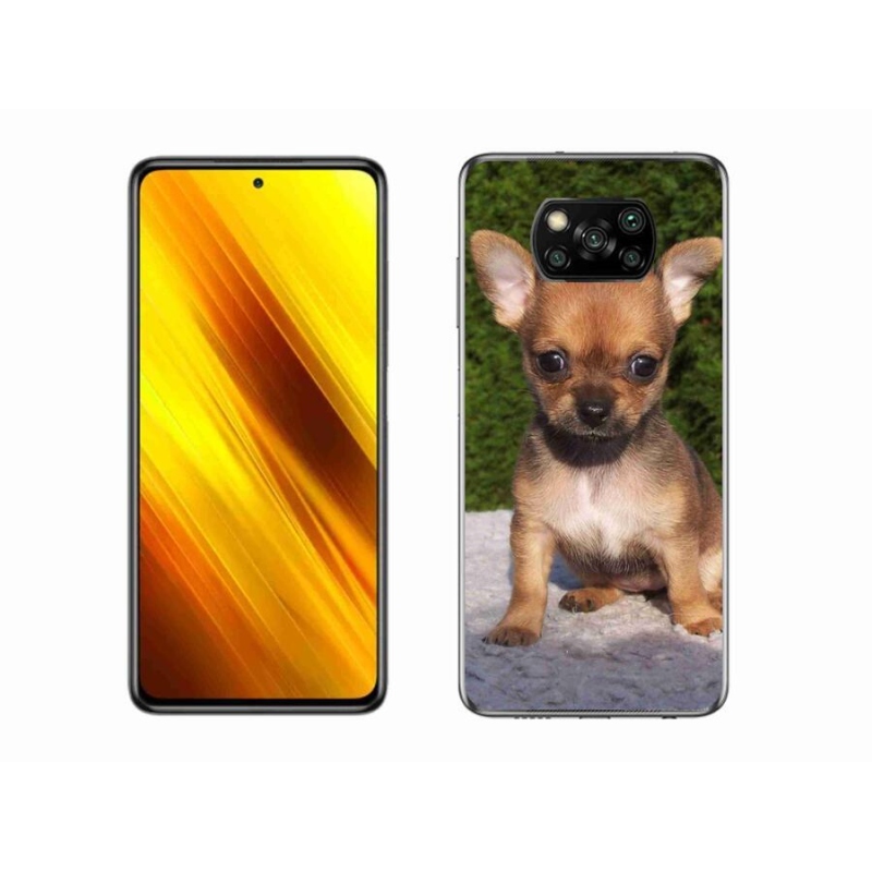 Gél tok mmCase a Xiaomi Poco X3 Pro számára - chihuahua 3