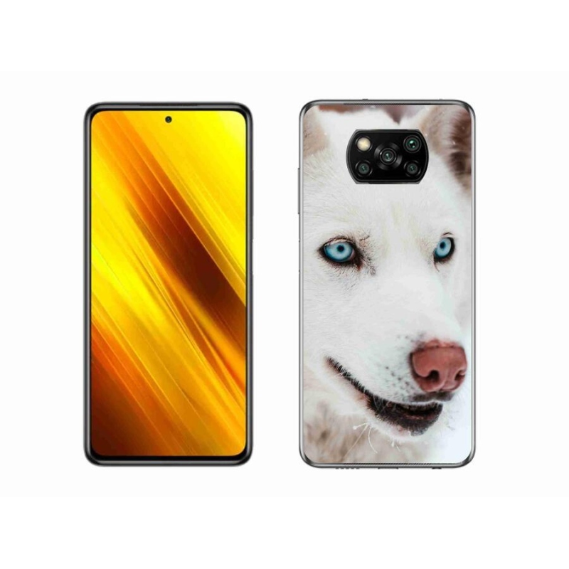 Gél tok mmCase a Xiaomi Poco X3-hoz - kutyaszemmel nézve