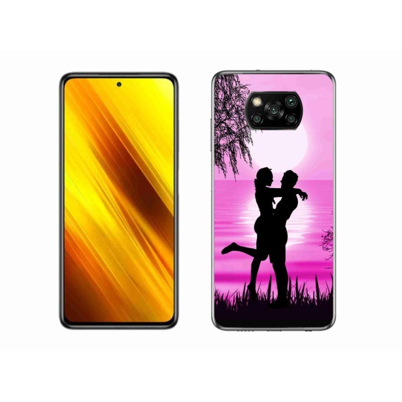 Gél tok mmCase a Xiaomi Poco X3-hoz - naplemente