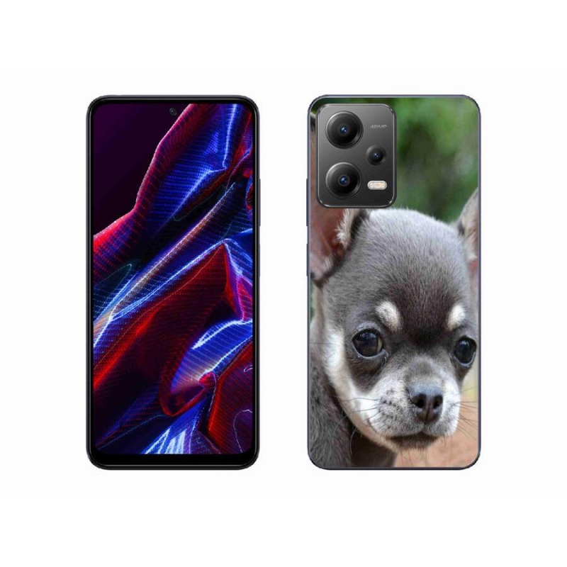 Gél tok mmCase a Xiaomi Poco X5 5G számára - chihuahua
